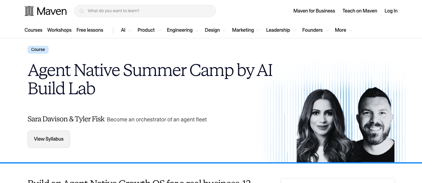 Agent Native Summer Camp
